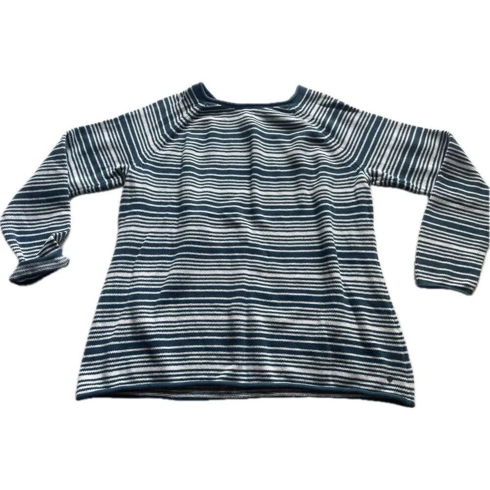 Eddie Bauer Pullover Striped Women’s Sweater Size XL